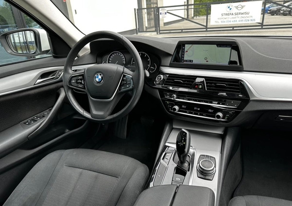 BMW Seria 5 cena 118000 przebieg: 84744, rok produkcji 2019 z Pilawa małe 277